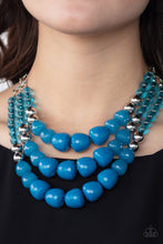 Load image into Gallery viewer, Forbidden Fruit - Blue - Paparazzi Necklace
