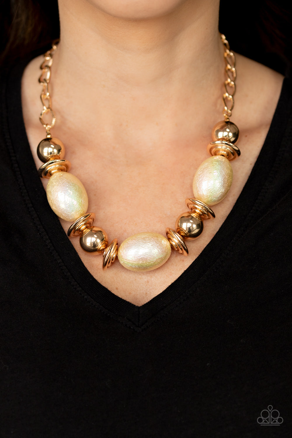 Welcome To The Big Leagues - Gold - Paparazzi Accessories