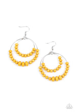 Load image into Gallery viewer, Paradise Party - Yellow - Paparazzi Earrings
