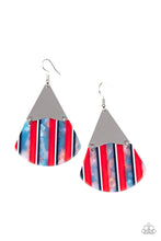 Load image into Gallery viewer, Social Animal - Red - Paparazzi Earrings
