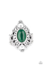 Load image into Gallery viewer, Elegantly Enchanted - Green - Ring - Paparazzi
