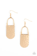 Load image into Gallery viewer, Resort Relic - Gold - Paparazzi Earrings
