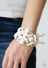 Load image into Gallery viewer, Macrame Mode - White - Life of the Party Exclusive
