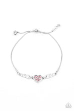 Load image into Gallery viewer, Big-Hearted Beam - Pink - Paparazzi Bracelet

