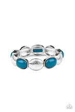 Load image into Gallery viewer, Decadently Dewy - Blue - Paparazzi Bracelet
