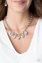 Load image into Gallery viewer, HEART On Your Heels - White- Paparazzi Necklace
