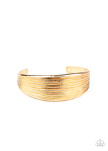Load image into Gallery viewer, Off The Cuff Couture - Gold - Paparazzi
