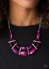 Load image into Gallery viewer, Law of the Jungle - Purple - Paparazzi Necklace
