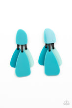 Load image into Gallery viewer, All FAUX One - Blue - Paparazzi Earrings
