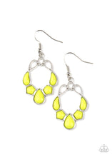 Load image into Gallery viewer, Its Rude to STEER - Yellow - Paparazzi Earrings
