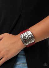 Load image into Gallery viewer, Brighten Up - Red Paparazzi Bracelet
