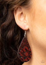 Load image into Gallery viewer, Paparazzi &quot;Beach Garden &quot; Brown Earrings
