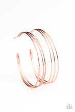 Load image into Gallery viewer, Paparazzi &quot;Rimmed Radiance &quot;Copper Earrings
