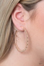 Load image into Gallery viewer, Radiant Ridges - Rose Gold - Paparazzi Earrings
