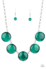 Load image into Gallery viewer, Ethereal Escape - Green Necklace - Paparazzi
