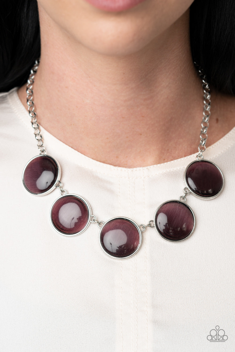 Ethereal Escape - Purple Necklace- Paparazzi