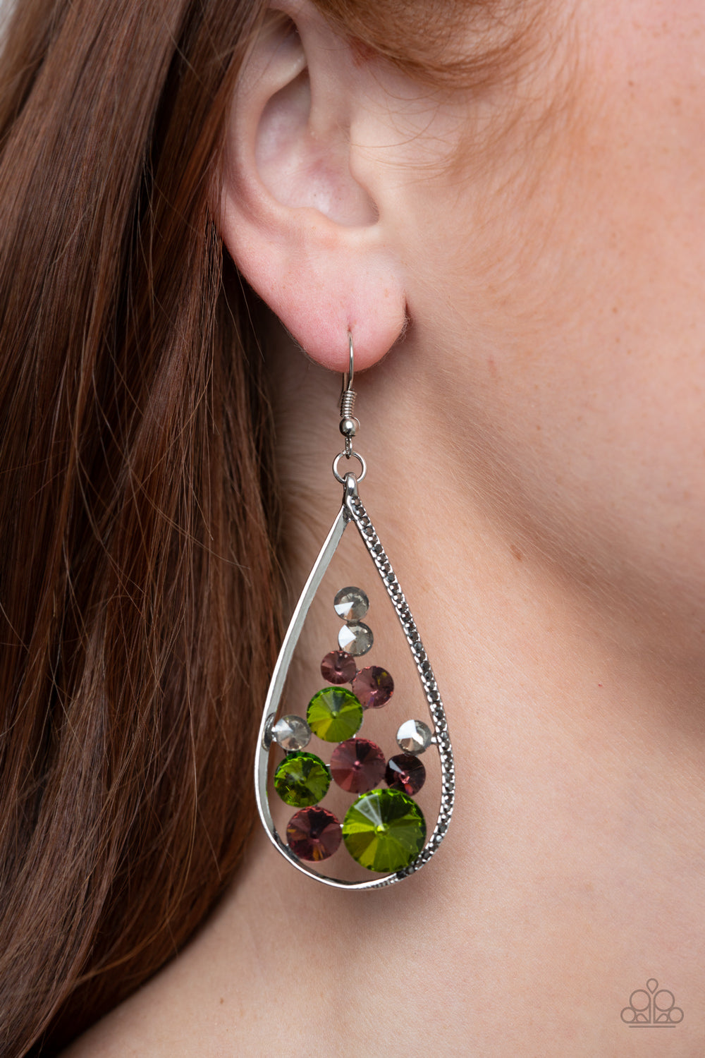 Tempest Twinkle - Multi Earrings- Paparazzi