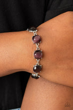 Load image into Gallery viewer, Ms. GLOW-It-All - Purple Bracelet - Paparazzi

