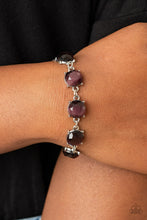 Load image into Gallery viewer, Ms. GLOW-It-All - Purple Bracelet - Paparazzi
