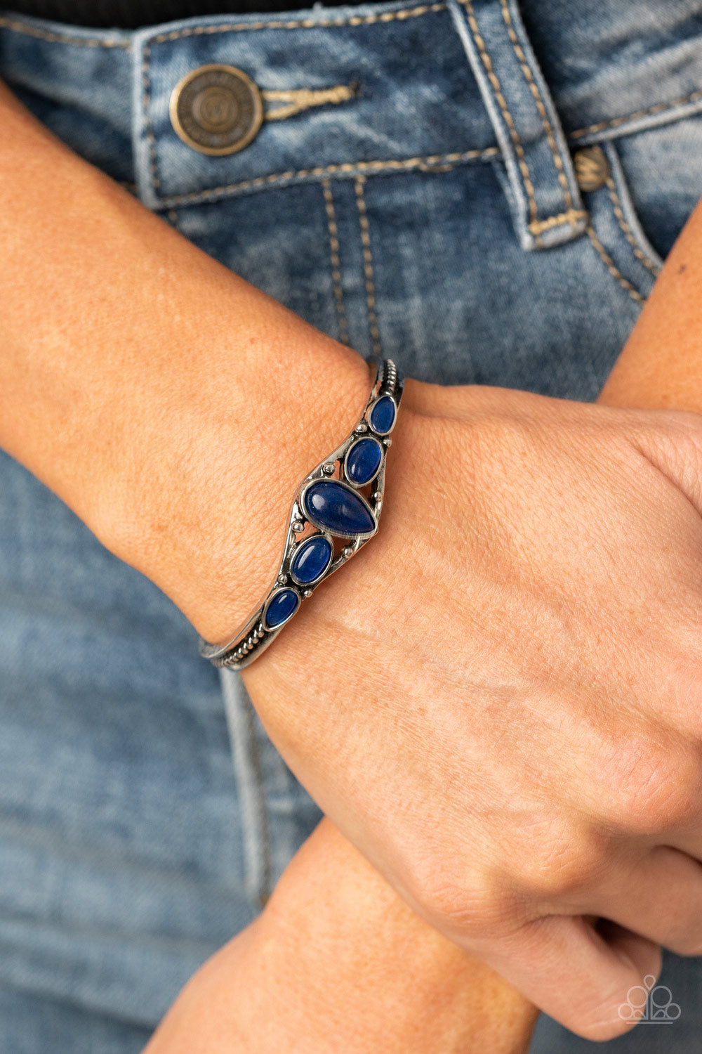 Dream Beam - Blue - Paparazzi Bracelet