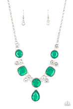 Load image into Gallery viewer, Paparazzi Accessories Crystal Cosmos - Green Necklace
