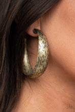 Load image into Gallery viewer, Paparazzi Sahara Sandstorm - Brass Earrings
