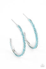 Load image into Gallery viewer, Paparazzi Accessories Dont Think Twice - Blue Earrings
