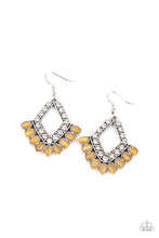 Load image into Gallery viewer, Just BEAM Happy - Yellow Earrings - Paparazzi
