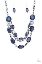Load image into Gallery viewer, I Need a GLOW-cation - Blue - Paparazzi Necklace
