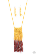 Load image into Gallery viewer, Look At MACRAME Now - Yellow - Paparazzi
