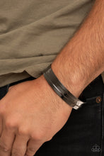 Load image into Gallery viewer, Paparazzi &quot;Urban Uproar&quot;  Black Cuff Bracelet
