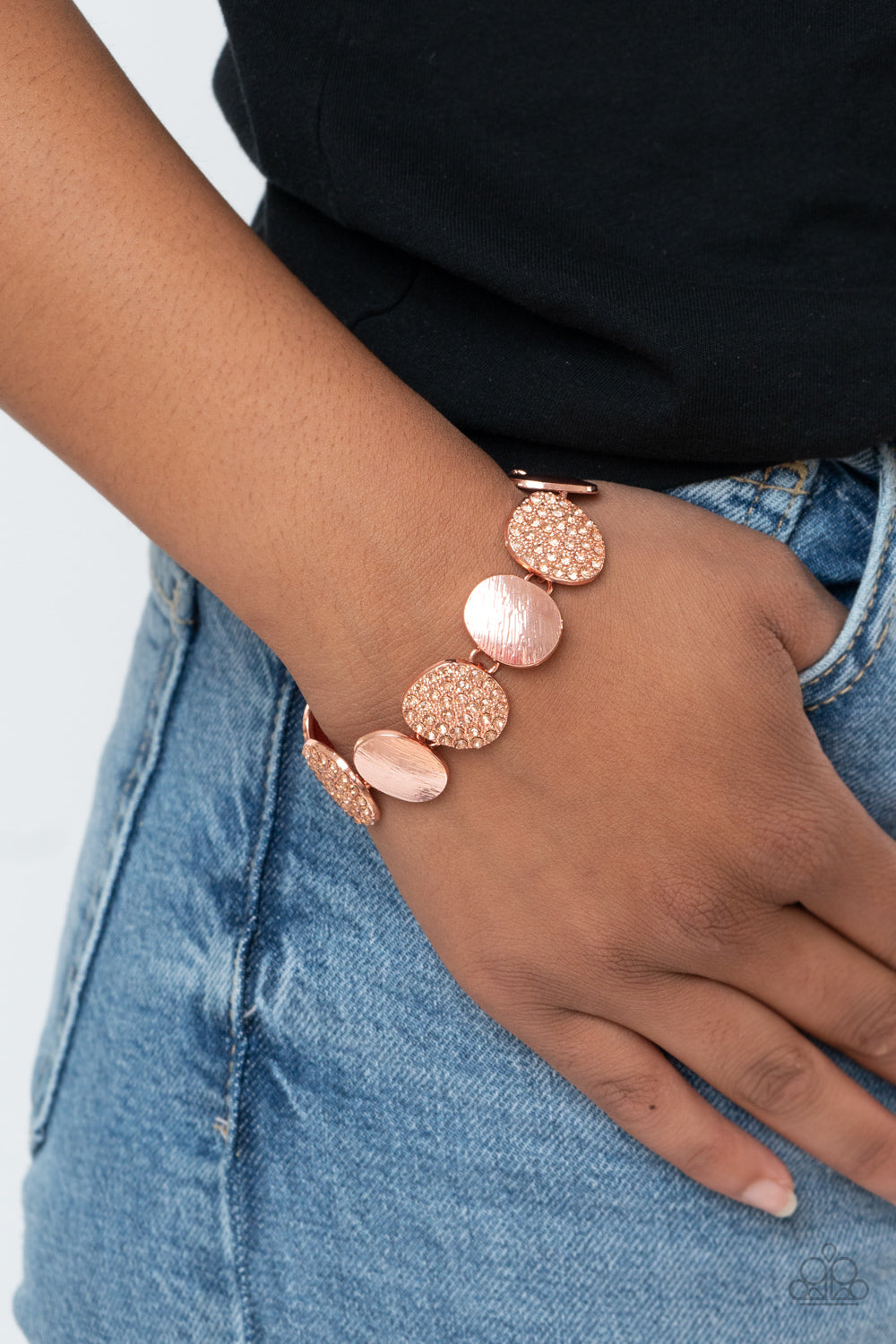Tough LUXE - Copper Paparazzi Bracelet