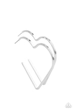Load image into Gallery viewer, I HEART a Rumor - Silver Paparazzi Earrings
