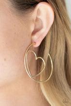 Load image into Gallery viewer, Love At First BRIGHT - Gold - Paparazzi Earrings
