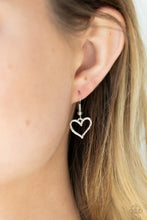 Load image into Gallery viewer, Vintagely Valentine - Silver  Paparazzi Necklace
