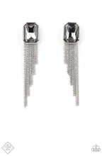 Load image into Gallery viewer, Save for a REIGNy Day - Silver - Paparazzi Earrings
