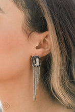 Load image into Gallery viewer, Save for a REIGNy Day - Silver - Paparazzi Earrings
