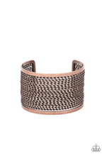 Load image into Gallery viewer, Stacked Sensation - Copper Bracelet Paparazzi
