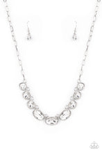 Load image into Gallery viewer, Gorgeously Glacial - White Paparazzi Necklace
