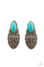 Load image into Gallery viewer, Rural Roadrunner - Brass - Paparazzi Earrings
