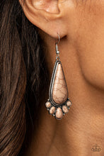 Load image into Gallery viewer, Rural Recluse - Brown - Paparazzi  Earrings
