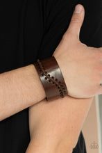 Load image into Gallery viewer, Every STITCH Way - Brown  Bracelet - Paparazzi
