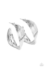 Load image into Gallery viewer, Paparazzi &quot;Curves In All The Right Places &quot;- Silver Earrings
