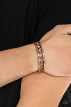 Load image into Gallery viewer, Paparazzi  In Over Your METALHEAD - Copper Bracelet
