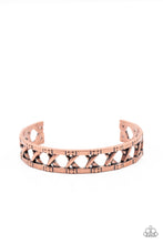 Load image into Gallery viewer, Paparazzi  In Over Your METALHEAD - Copper Bracelet
