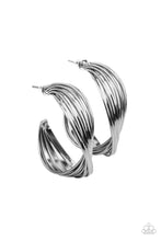 Load image into Gallery viewer, Paparazzi &quot; Curves In All The Right Places &quot; Black Earrings
