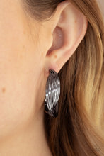 Load image into Gallery viewer, Paparazzi &quot; Curves In All The Right Places &quot; Black Earrings
