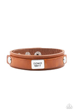 Load image into Gallery viewer, Paparazzi Dont Quit Now - Brown Bracelet
