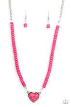 Load image into Gallery viewer, Country Sweetheart - Pink  Necklace
