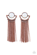 Load image into Gallery viewer, Paparazzi Accessories Oracle - Copper Earrings
